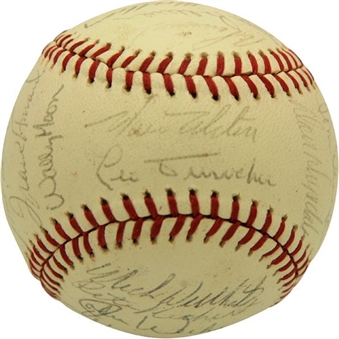 1964 Los Angeles Dodgers Team Signed Baseball (26 Signatures)